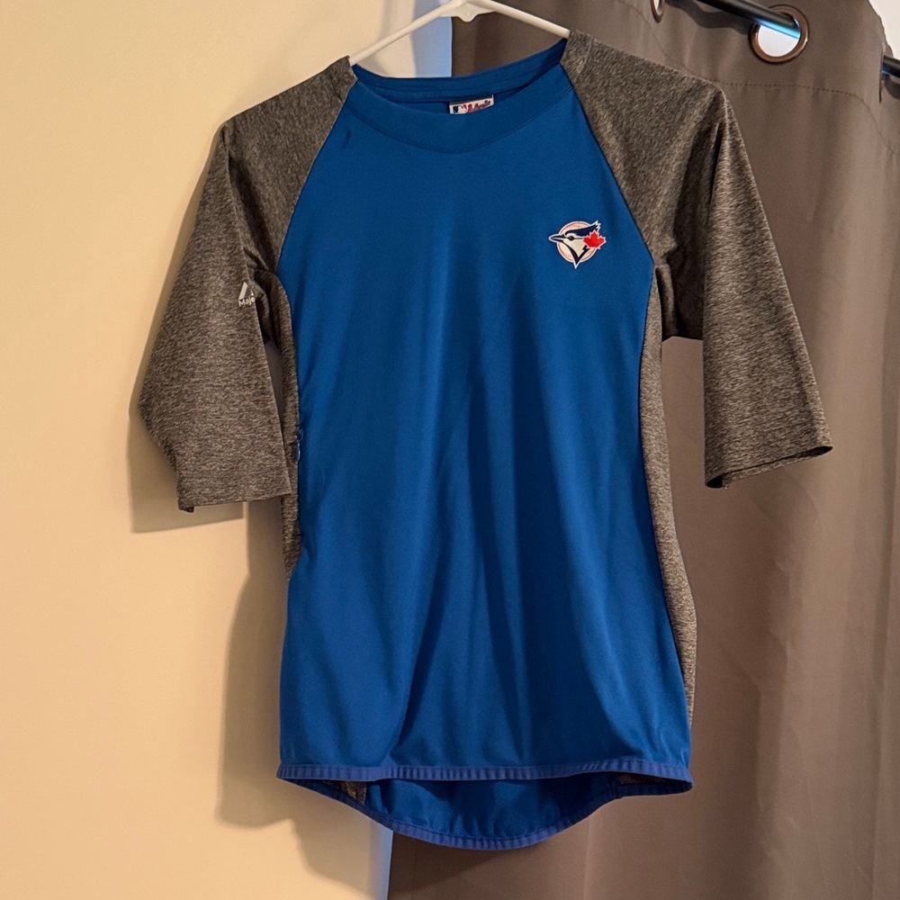 Blue Toronto Blue Jays Raglan Sleeve Baseball Tee